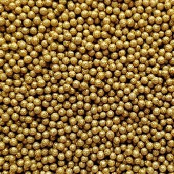 Picture of GOLD SUGAR MINI PEARLS EDIBLE SPRINKLES X 50G